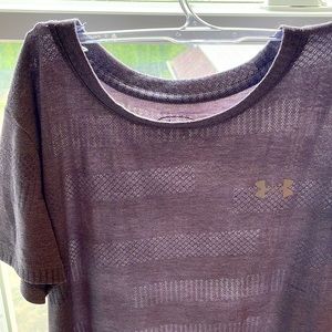 Under Armour Purple Athletic Shirt